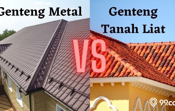 genteng metal vs genteng tanah liat