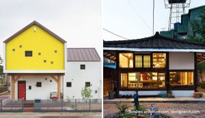 rumah ala korea unik