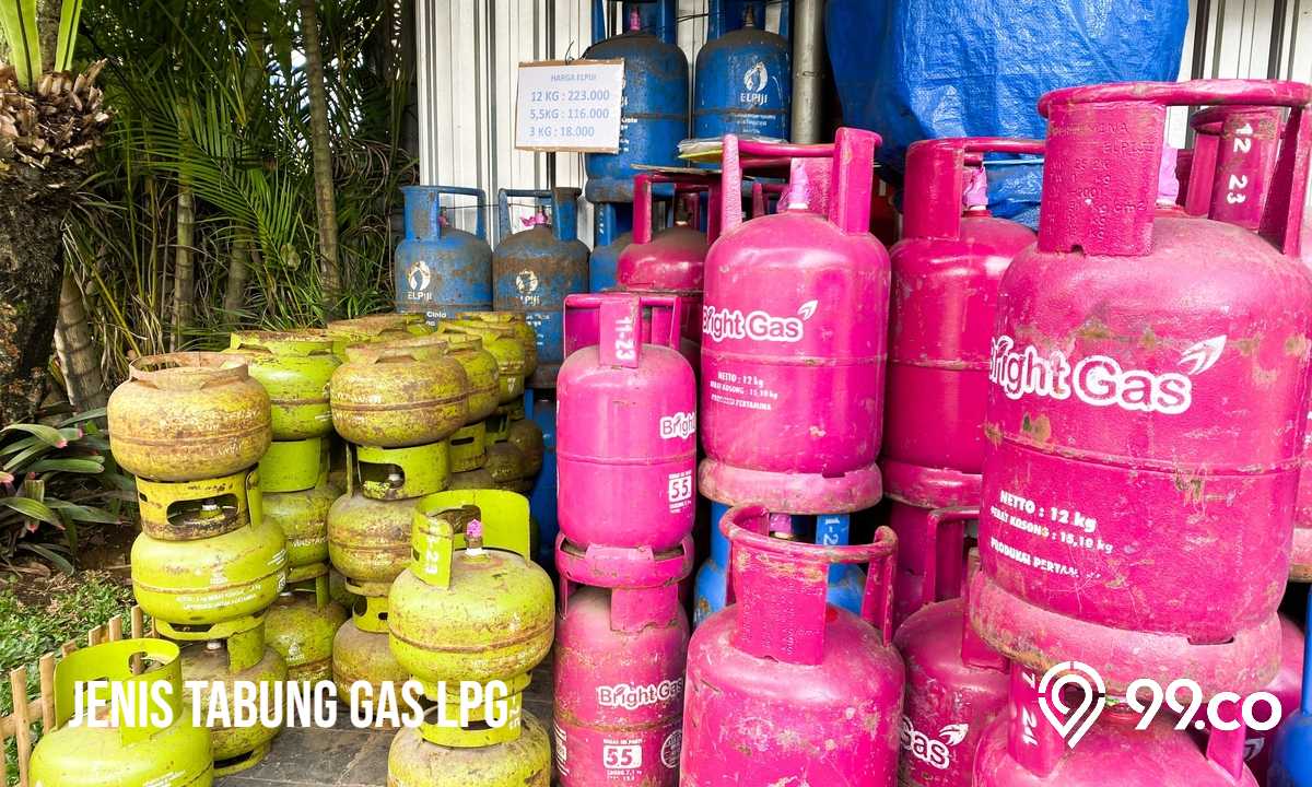 jenis tabung gas elpiji