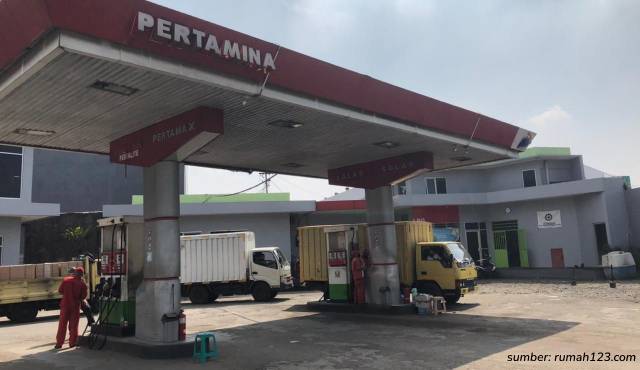 Bisnis Sultan, Ini Penampakan SPBU Dijual di Bandung dengan Lokasi Strategis. Berminat Jadi Juragan Bensin?