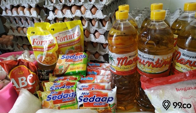 daftar belanja bulanan