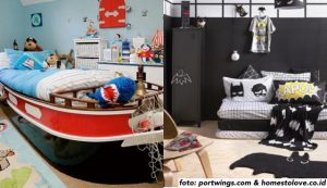 6 Inspirasi Desain Kamar Anak Laki Laki Ukuran 3×3 yang Modern dan Unik. Si Kecil Pasti Suka!