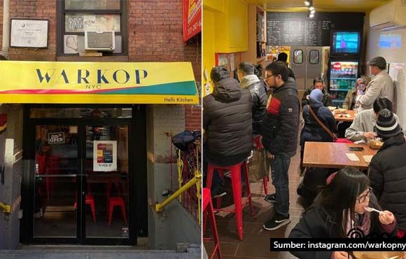 Mengintip Penampakan Warkop NYC di Amerika Serikat. Menunya Mi Instan hingga Gorengan ala Indonesia!