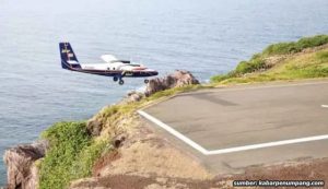 10 Bandara Terkecil di Indonesia dengan Landasan Pacu Kurang dari 1 Kilometer. Ada yang Terancam Tenggelam?