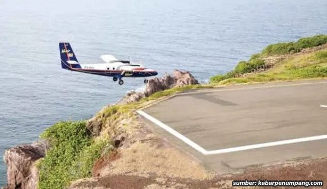 10 Bandara Terkecil di Indonesia dengan Landasan Pacu Kurang dari 1 Kilometer. Ada yang Terancam Tenggelam?
