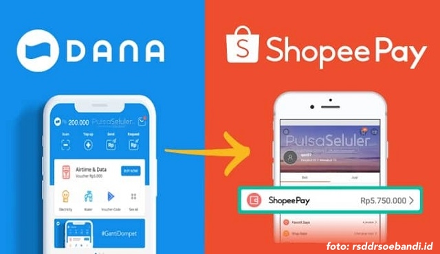 cara transfer dana ke shopeepay