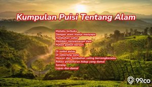 25 Contoh Puisi tentang Alam yang Sarat Makna, Wujud Cinta pada Sang Penguasa!
