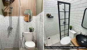 9 Ide Desain Kamar Mandi Rumah Type 36 yang Jauh dari Kesan Sumpek. Mana Favoritmu?