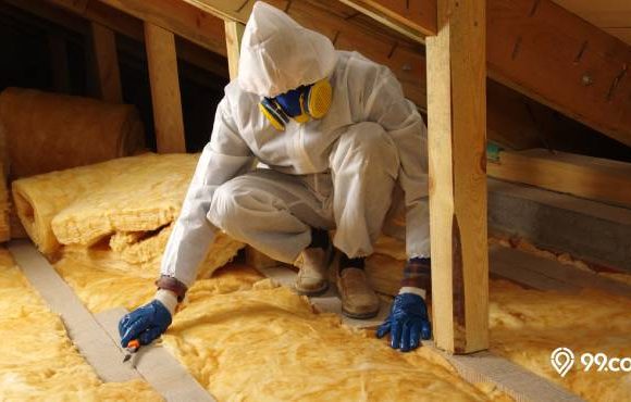 glasswool peredam suara