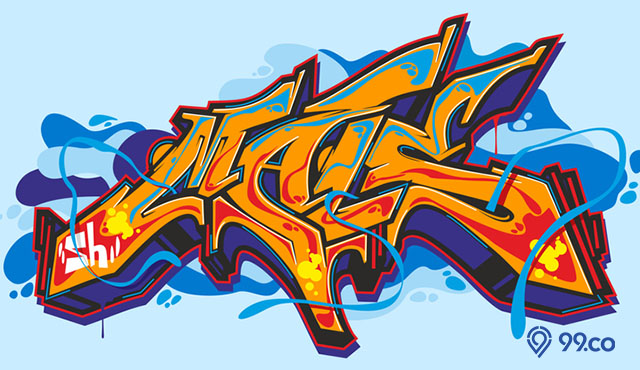 grafiti nama