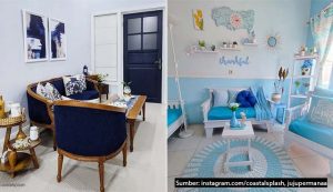 8 Ide Desain Ruang Tamu Warna Biru yang Menawan. Bikin Lebih Betah di Rumah!