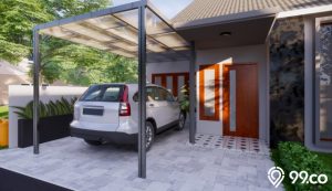 lantai carport minimalis murah