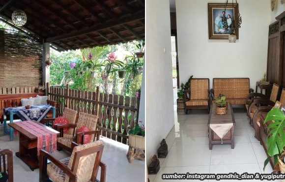 8 Inspirasi Ruang Tamu Sederhana di Desa yang Memberikan Kesan Alami. Serasa di Kampung Halaman!