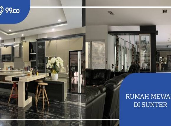 rumah di sunter mewah