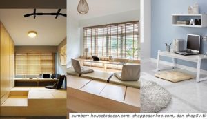 8 Inspirasi Desain Ruang Kerja Lesehan Minimalis. Mampu Menambah Produktivitas!
