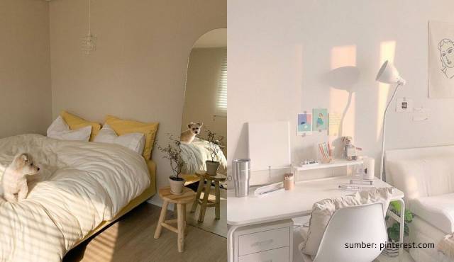 5 Jenis Warna Cat Kamar Aesthetic ala Korea yang Nyaman Banget!