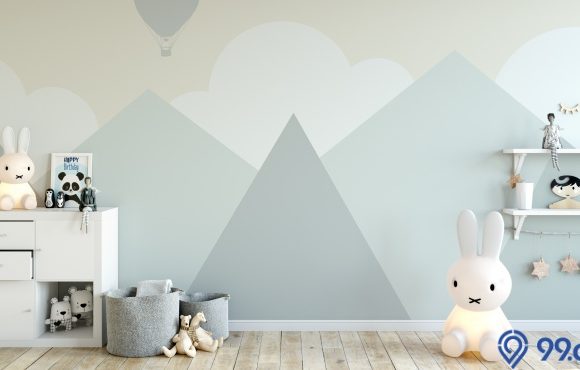dekorasi dinding kamar anak