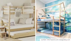 7 Inspirasi Desain Kamar Sempit Ranjang Tingkat yang Minimalis. Cocok untuk Rumah Mungil!