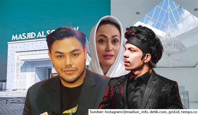 Masha Allah, Ini 6 Potret Masjid Termewah Milik Artis Indonesia. Jadi Pundi Amalan Menuju Surga!