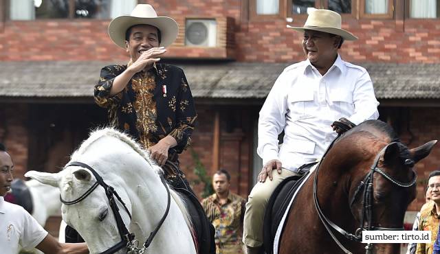 prabowo berkuda