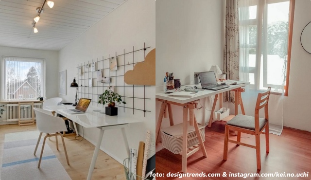 6 Inspirasi Desain Ruang Kerja di Rumah Bergaya Skandinavia yang Simpel tapi Elegan