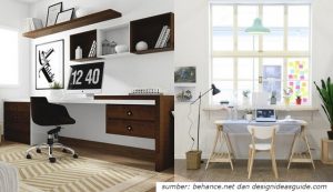 7 Inspirasi Desain Ruang Kerja Minimalis untuk Hunian Modern. Bikin Kerja Lebih Fokus!
