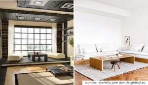 7 Desain Ruang Tamu Minimalis ala Jepang. Bikin Hunian Tampak Lebih Estetik!