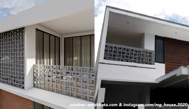 5 Inspirasi Desain Balkon Roster, Bikin Tampilan Fasad Jadi Lebih Unik dan Instagramable!