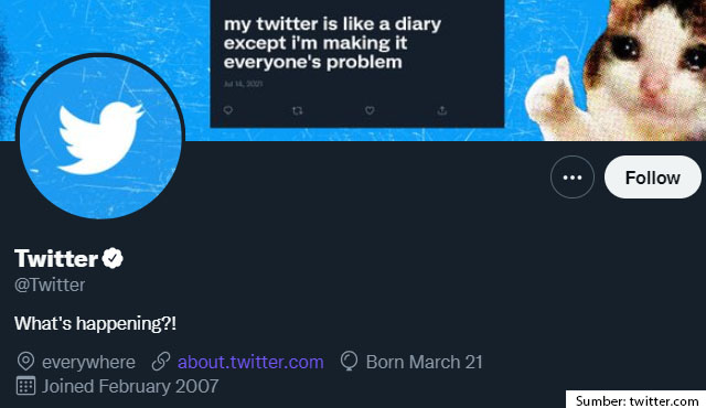 70 Bio Twitter Aesthetic Paling Keren dan Menarik. Belum Pernah Digunakan Sebelumnya!