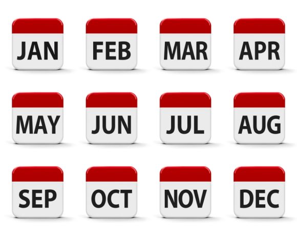 Nama Nama Bulan dalam Bahasa Inggris dan Cara Membacanya. Disertai Contoh Kalimat!