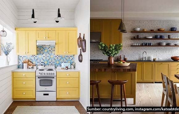 9 Inspirasi Desain Dapur Warna Kuning yang Menawan. Jauh dari Kesan Norak!