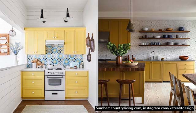 dapur kuning minimalis