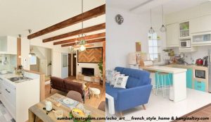 6 Desain Interior Ruang Keluarga Menyatu dengan Dapur yang Nyaman & Fungsional