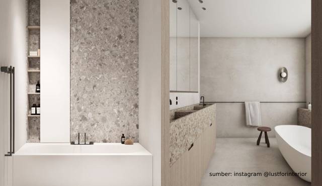 desain kamar mandi bathtub minimalis