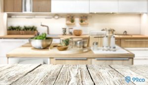 8 Inspirasi Desain Meja Dapur Minimalis Sederhana. Menarik dan Hemat Biaya!