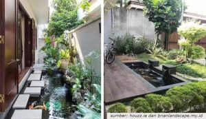8 Inspirasi Desain Kolam Ikan di Lahan Sempit. Bikin Hunian Terasa Lebih Sejuk!