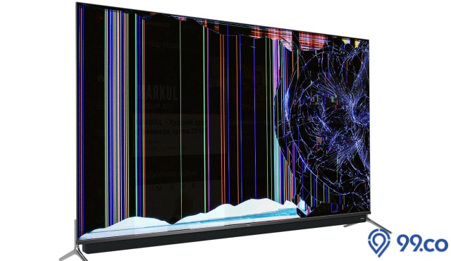 Penyebab Layar TV LED Bergaris dan Cara Megatasinya. Wajib Tahu!