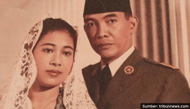 foto soekarno dan fatmawati