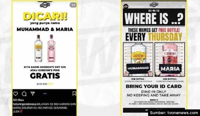 Dianggap Hina Islam, Holywings Promosi Minuman untuk “Muhammad” dan “Maria”. Begini Kelanjutannya…