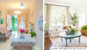 8 Inspirasi Desain Ruang Tamu Shabby Chic. Tampilannya Tak Lekang oleh Waktu!