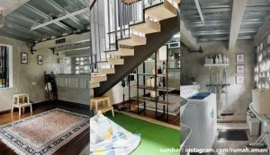 Inspirasi Pemanfaatan Area Semi Basement di Rumah Amani Sebagai Musala hingga Playground. Adem & Bebas Pengap!