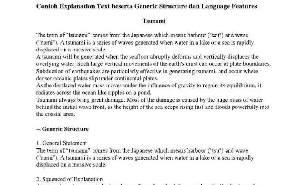 contoh explanation text