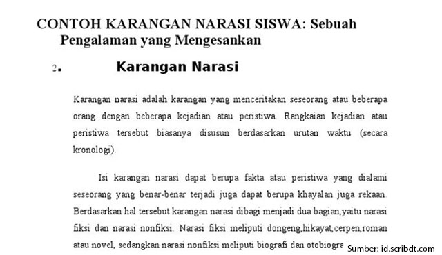 10 Contoh Karangan Narasi Berbagai Topik Terbaik, Lengkap dengan Cara Membuatnya. Yuk, Simak!