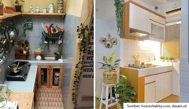 8 Inspirasi Desain Dapur Minimalis 1×1 yang Menawan dan Aesthetic. Mungil, tapi Fungsional!