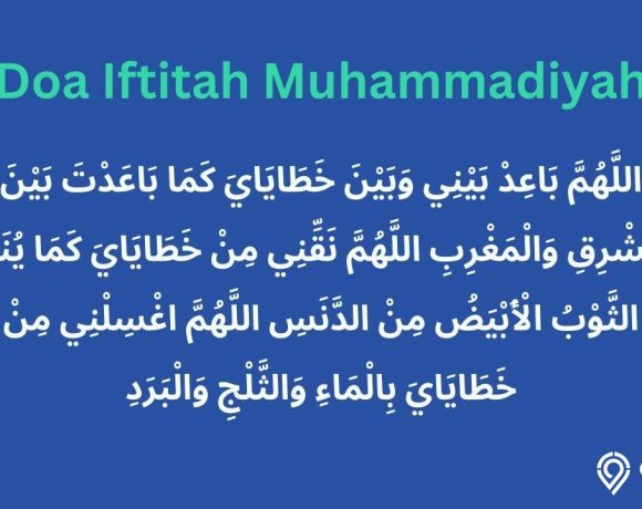 doa iftitah muhammadiyah