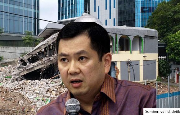 Kontroversial, Hary Tanoe Bongkar Masjid Al Hurriyah di Jakarta. Muslim: “Jangan Bernasib seperti Ahok!”