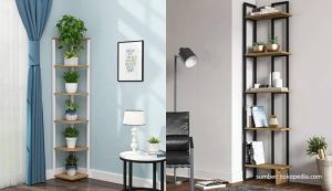 8 Inspirasi Desain Rak Bunga Sudut Ruangan yang Bagus. Mana Paling Menarik?
