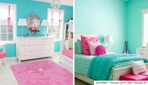7 Inspirasi Kombinasi Warna Cat Rumah Hijau Tosca dan Pink. Bikin Hunian Makin Berwarna!