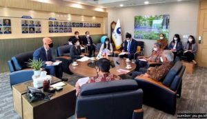 pembahasan infrastruktur air bersih ikn dengan korea selatan