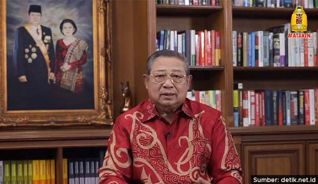 Menilik 4 Potret Ruang Kerja SBY yang Penuh dengan Lukisan. Super Luas dan Nyaman!